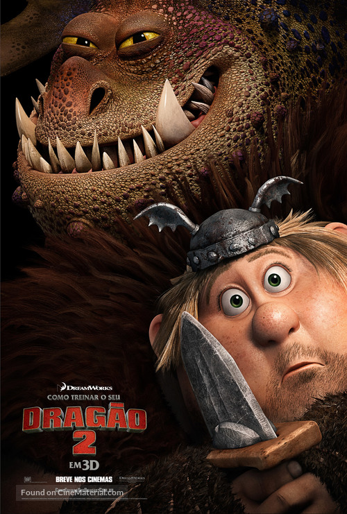 How to Train Your Dragon 2 - Brazilian Movie Poster