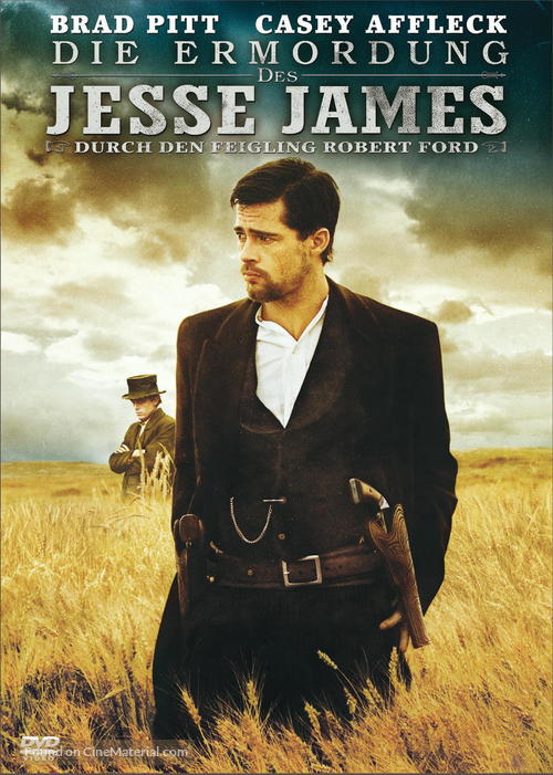 The Assassination of Jesse James by the Coward Robert Ford - German Movie Cover