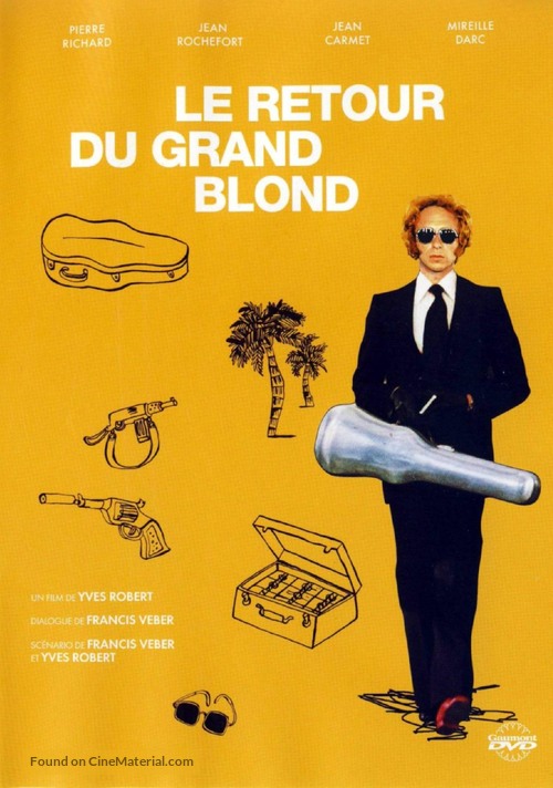 Le retour du grand blond - French DVD movie cover