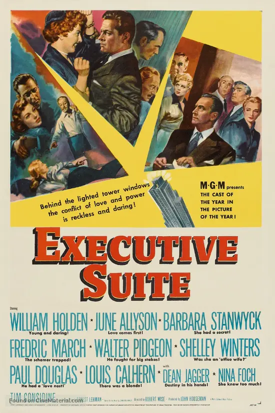 Executive Suite - Movie Poster