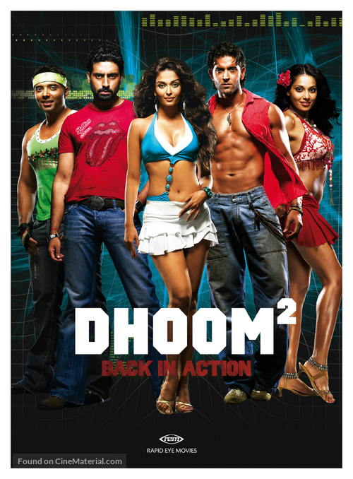 Dhoom 2 - German Movie Poster
