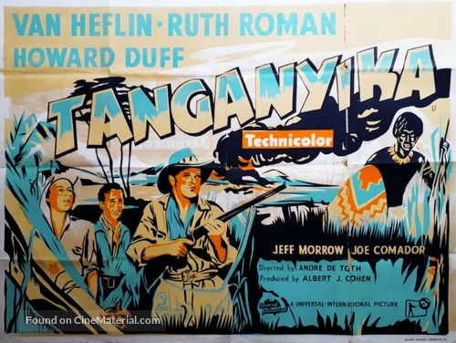 Tanganyika - British Movie Poster