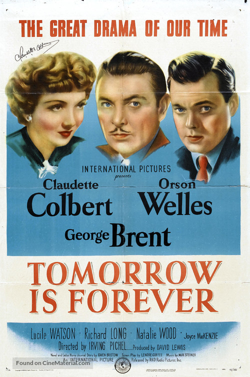 Tomorrow Is Forever - Movie Poster