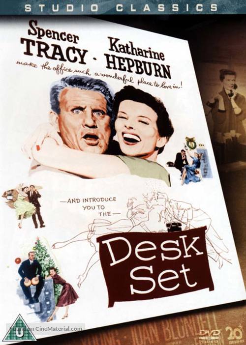 Desk Set - British DVD movie cover