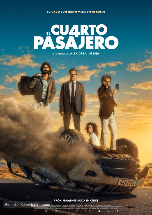 El cuarto pasajero - Spanish Movie Poster