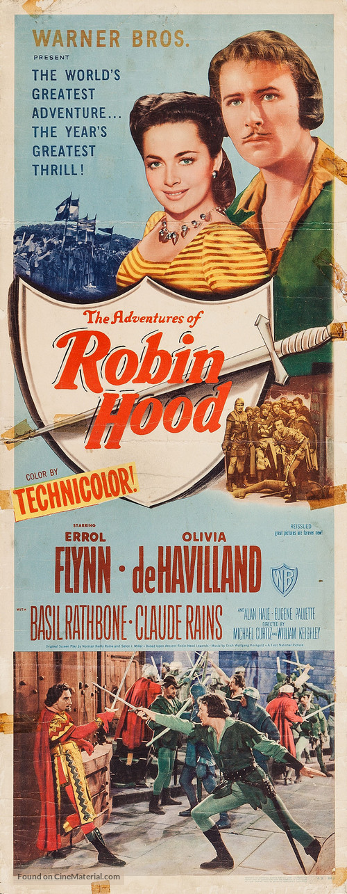 The Adventures of Robin Hood - Movie Poster