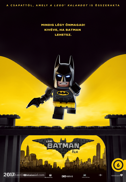 The Lego Batman Movie - Hungarian Movie Poster