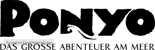 Gake no ue no Ponyo - German Logo