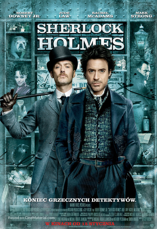 Sherlock Holmes - Polish Movie Poster