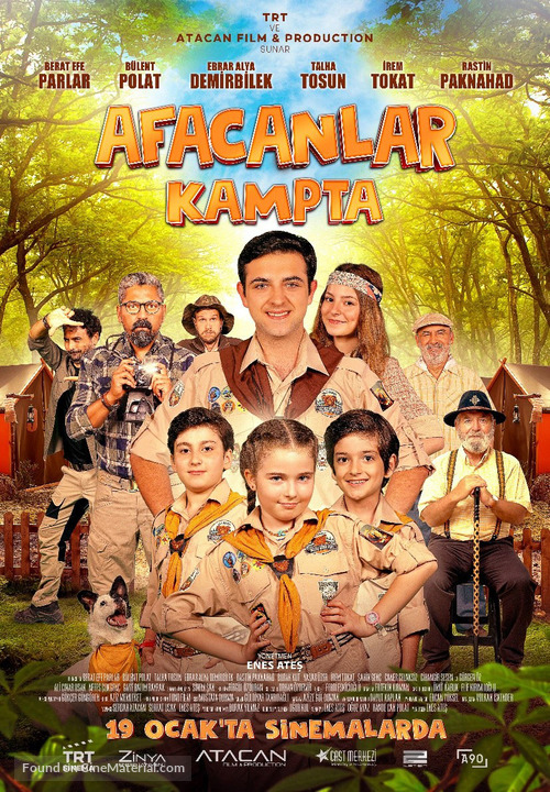 Afacanlar Kampta - Turkish Movie Poster