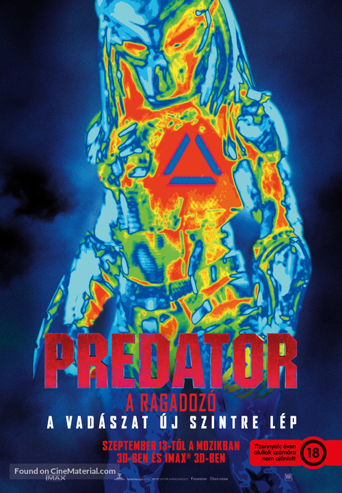 The Predator - Hungarian Movie Poster