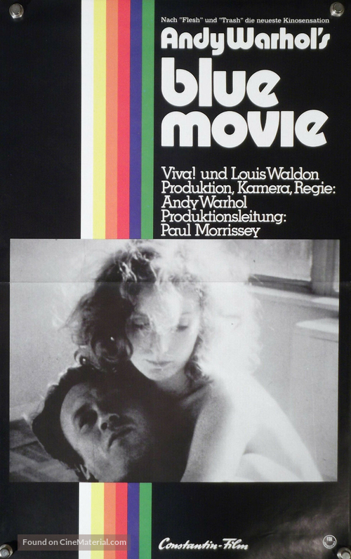 Blue Movie - German Movie Poster