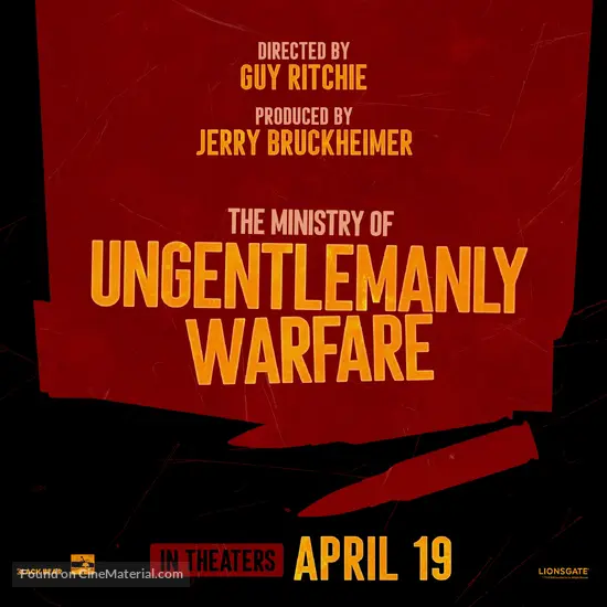 The Ministry of Ungentlemanly Warfare - Movie Poster