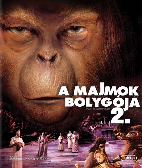 Beneath the Planet of the Apes - Hungarian Blu-Ray movie cover