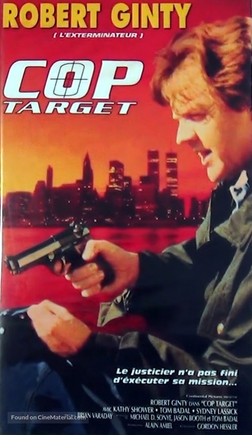 Cop Target - French VHS movie cover