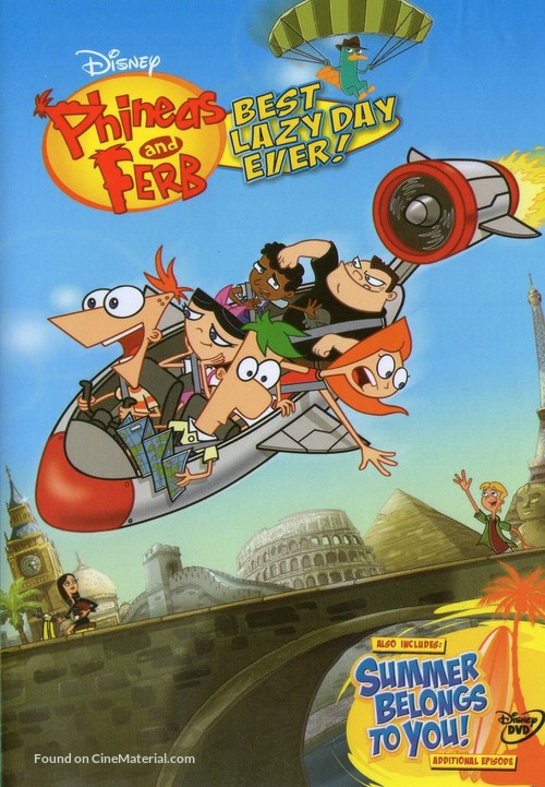 &quot;Phineas and Ferb&quot; - Philippine DVD movie cover