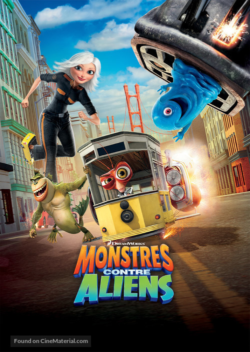 Monsters vs. Aliens - French Movie Poster