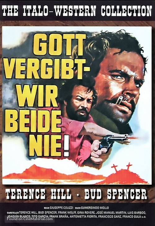 Dio perdona... Io no! - German DVD movie cover