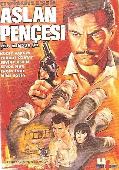 Aslan pen&ccedil;esi - Turkish Movie Poster