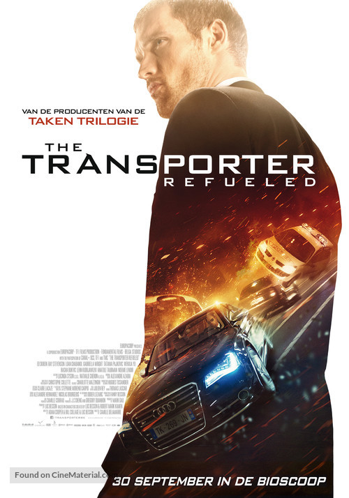The Transporter Refueled - Dutch Movie Poster