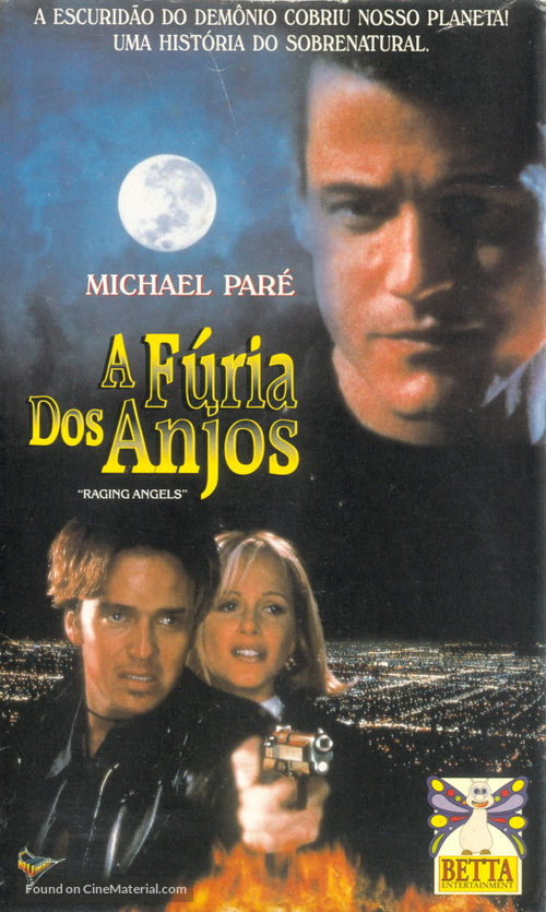 Raging Angels - Brazilian Movie Cover