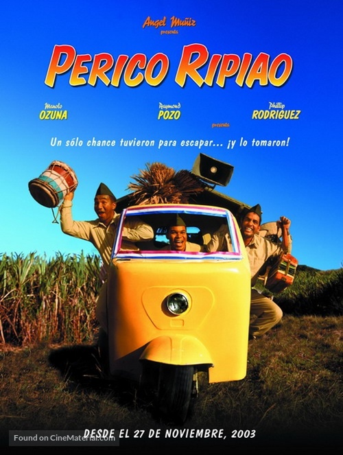 Perico ripiao - Puerto Rican Movie Poster