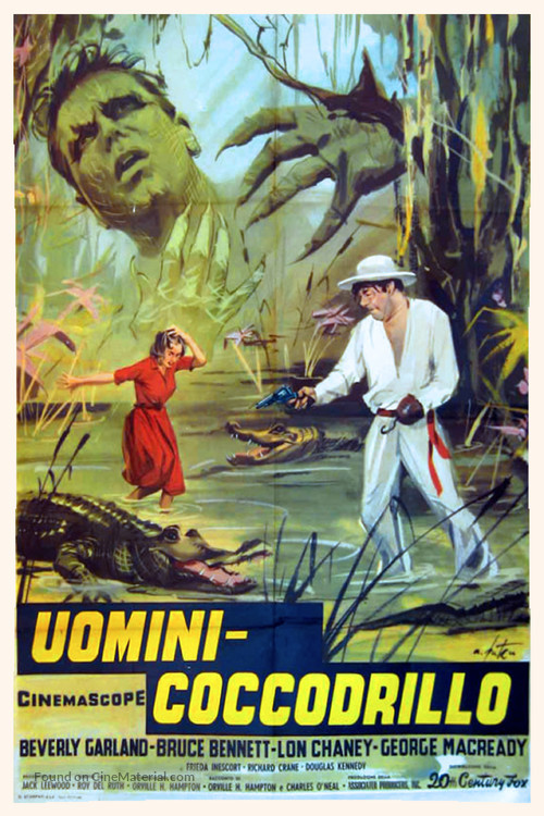 The Alligator People - Italian Movie Poster