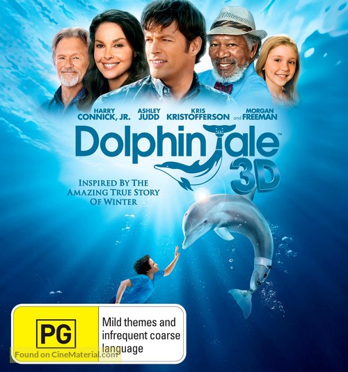 Dolphin Tale - Australian Blu-Ray movie cover