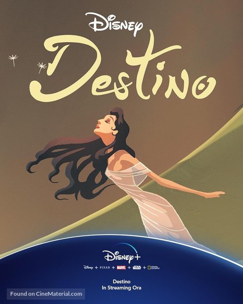 Dali &amp; Disney: A Date with Destino - Italian Movie Poster