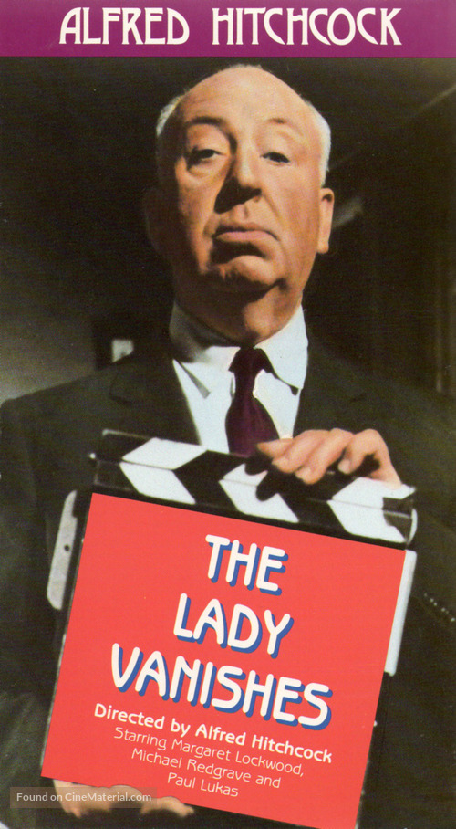 The Lady Vanishes - VHS movie cover