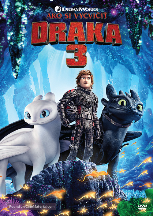 How to Train Your Dragon: The Hidden World - Slovak DVD movie cover