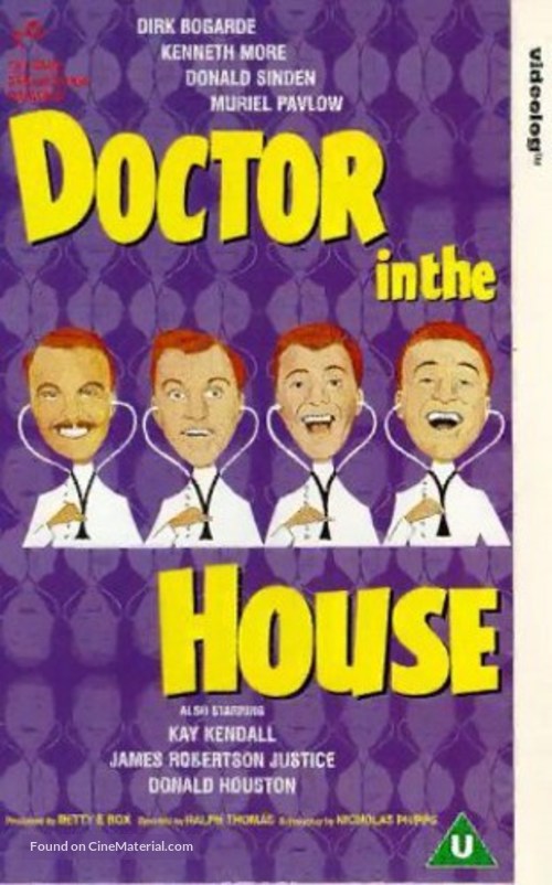 Doctor in the House - British VHS movie cover