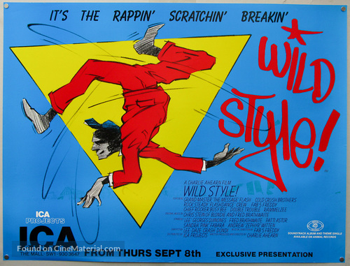 Wild Style - British Movie Poster