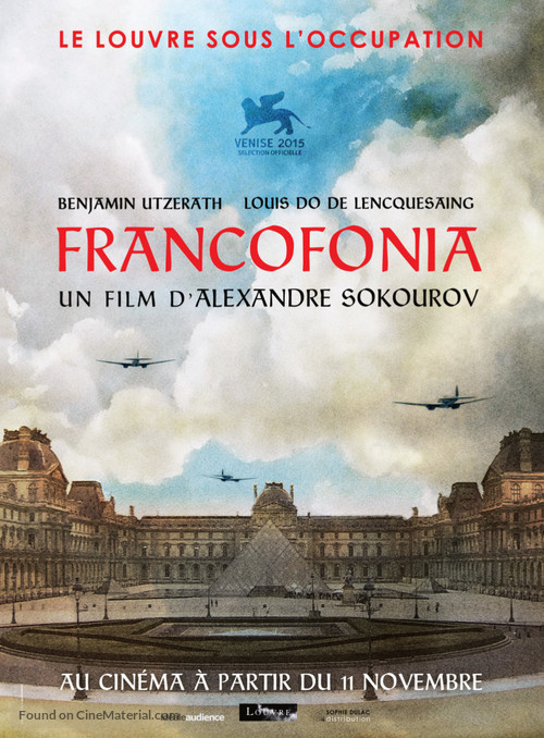 Francofonia - French Movie Poster