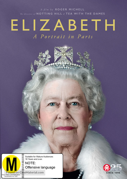 Elizabeth: A Portrait in Part(s) - New Zealand DVD movie cover