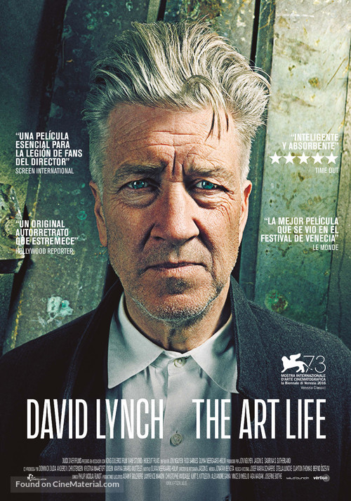 David Lynch The Art Life - Spanish Movie Poster