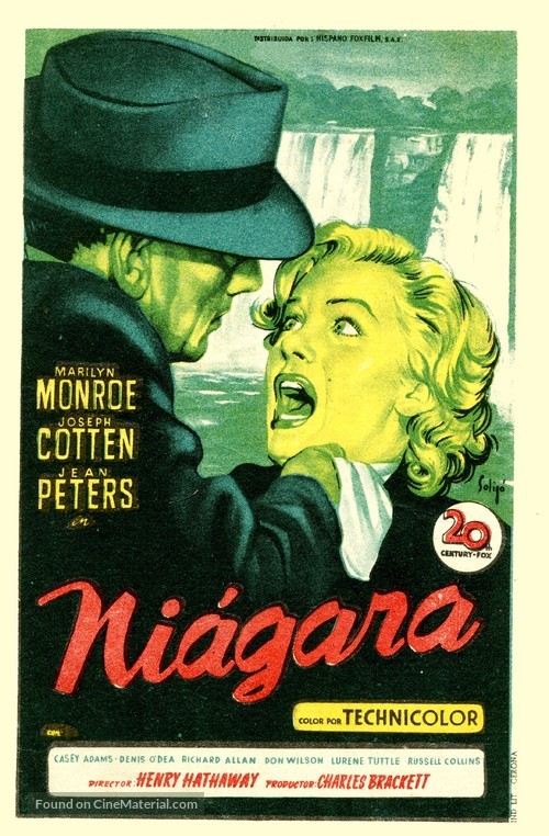 Niagara - Spanish Movie Poster