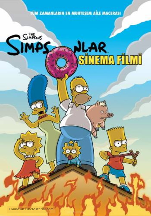 The Simpsons Movie - Turkish Movie Poster