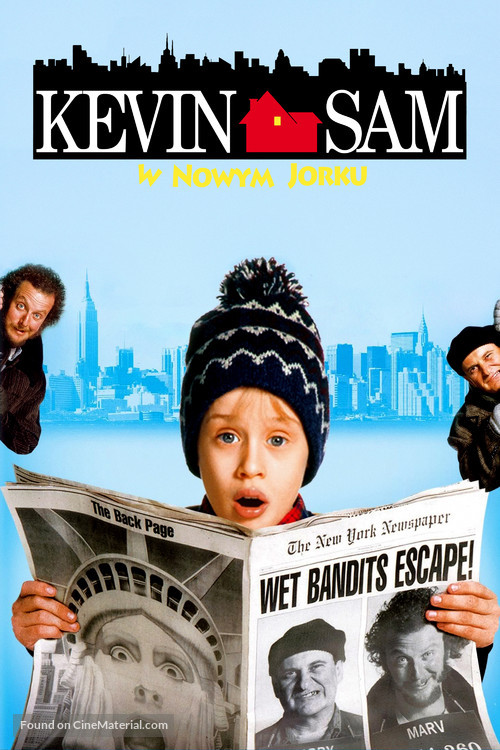 Home Alone 2: Lost in New York - Polish Movie Cover