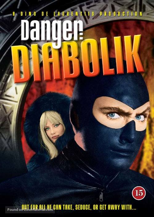 Diabolik - Danish DVD movie cover