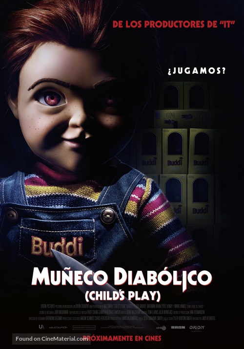 Child&#039;s Play - Spanish Movie Poster