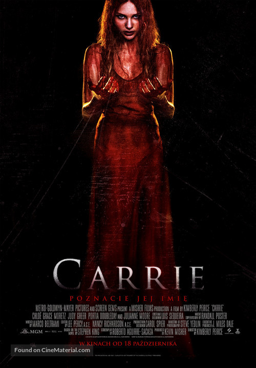Carrie - Polish Movie Poster