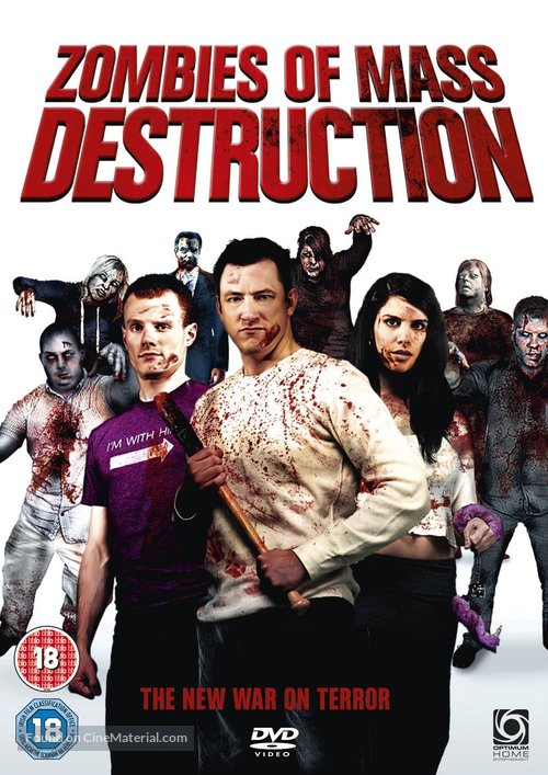 ZMD: Zombies of Mass Destruction - British DVD movie cover