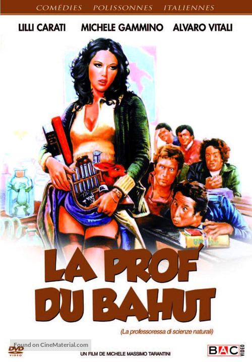 La professoressa di scienze naturali - French DVD movie cover