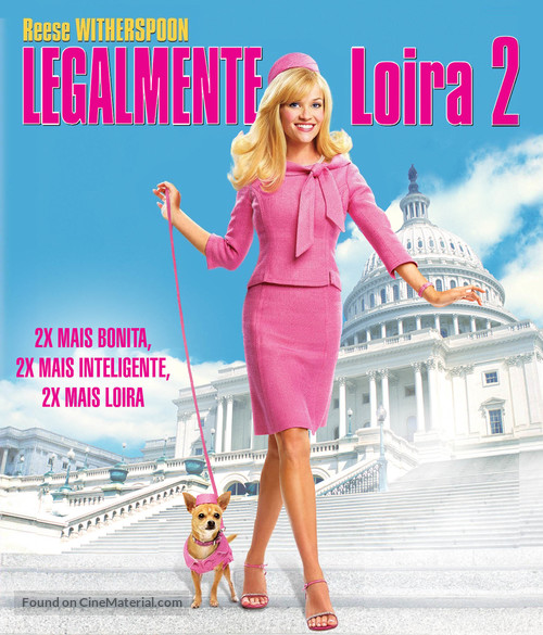 Legally Blonde 2: Red, White &amp; Blonde - Brazilian Movie Cover