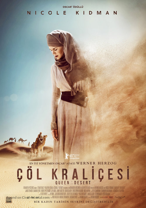 Queen of the Desert - Turkish Movie Poster