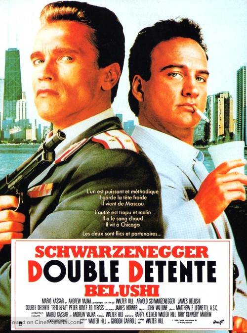 Red Heat - French Movie Poster