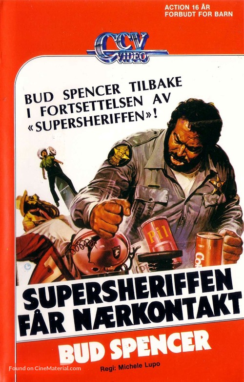 Chiss&agrave; perch&eacute;... capitano tutte a me - Norwegian VHS movie cover