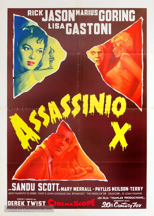 Rx for Murder - Italian Movie Poster