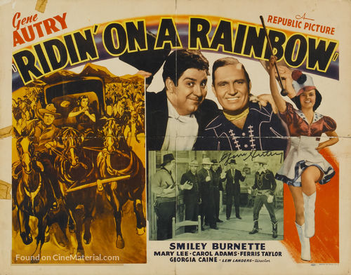 Ridin&#039; on a Rainbow - Movie Poster